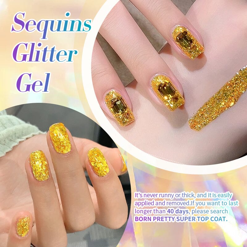 Glitter Gel Polish SG05-SG16 10ml - Image 6