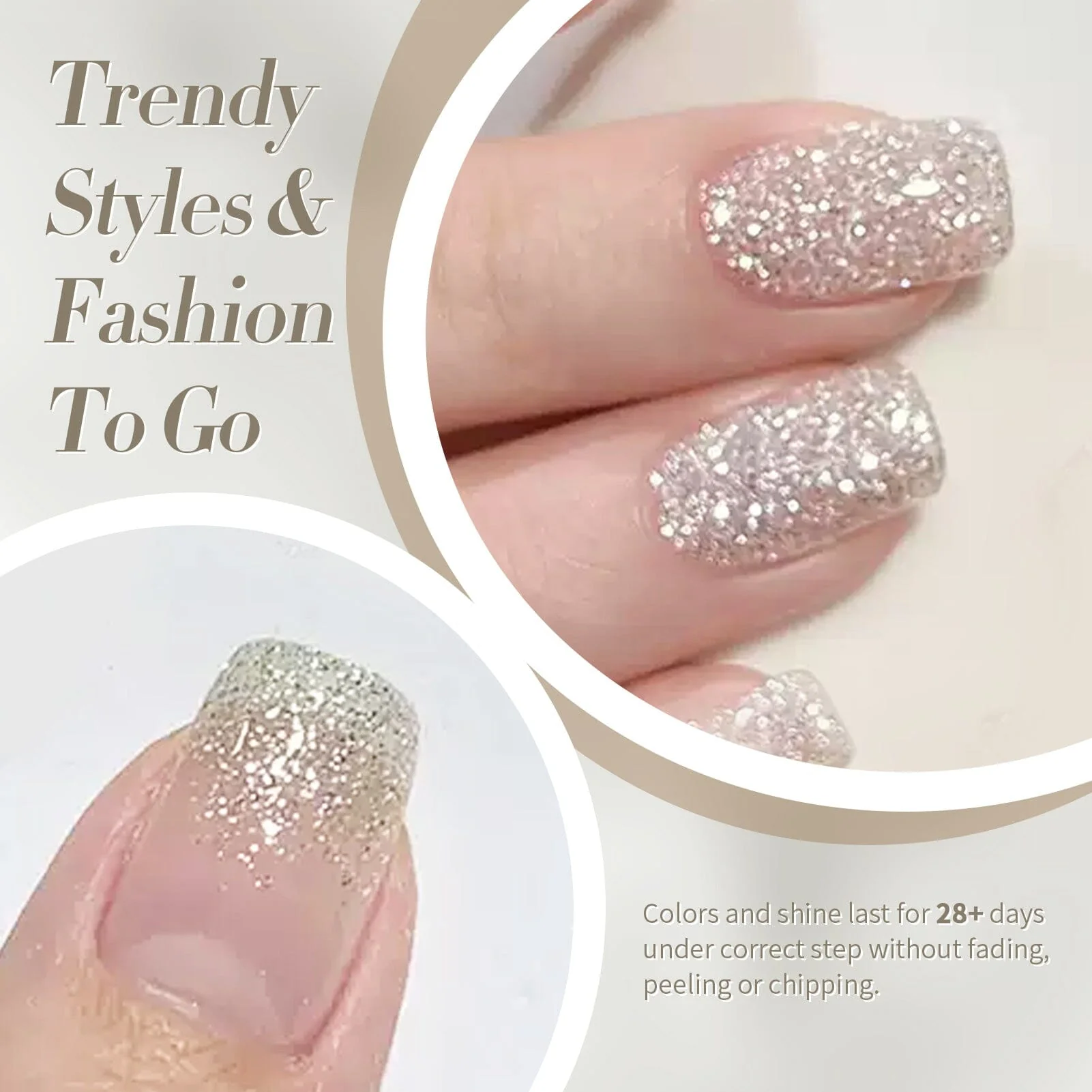 Glitter Gel SG49 Carat Diamonds 15ml - Image 3