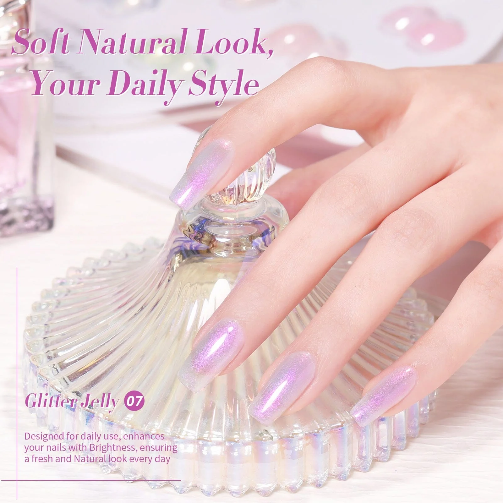 Glitter Jelly Gel #07 15ml - Image 4