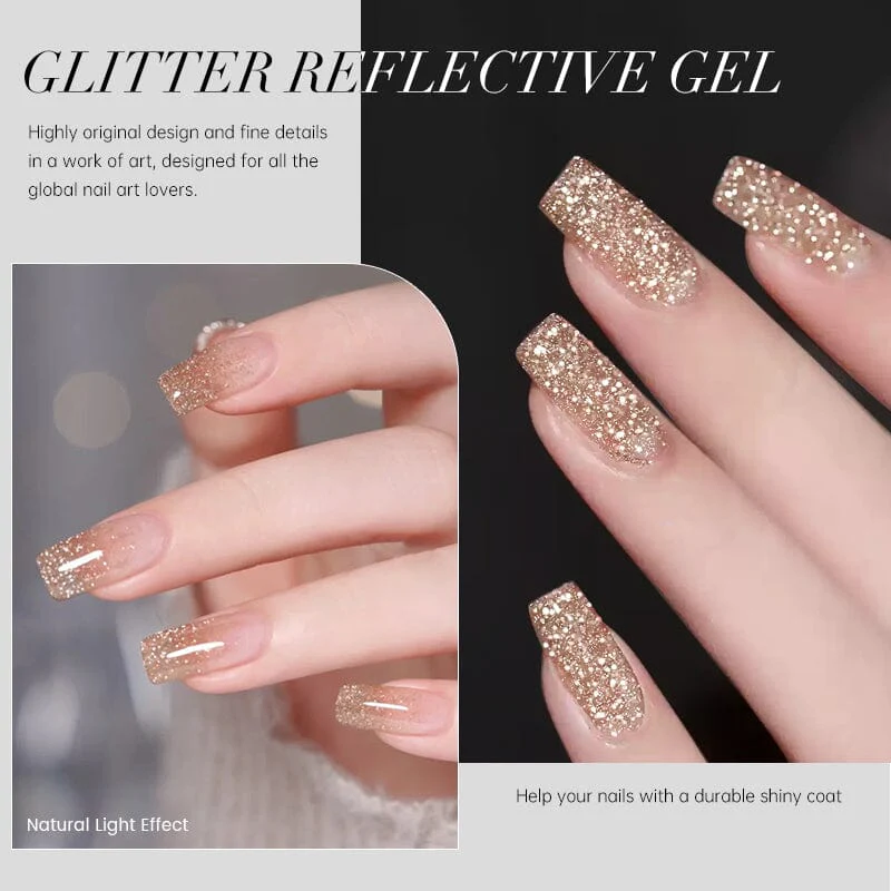 Glitter Reflective Gel 15ml - Image 5