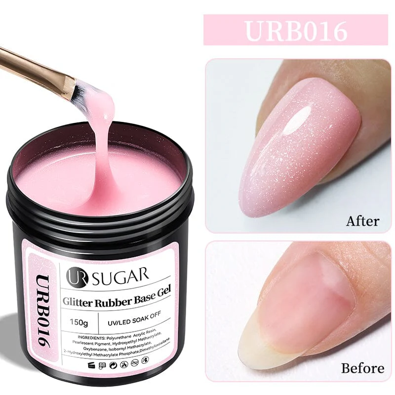 Glitter Rubber Base Gel 150g - Image 10