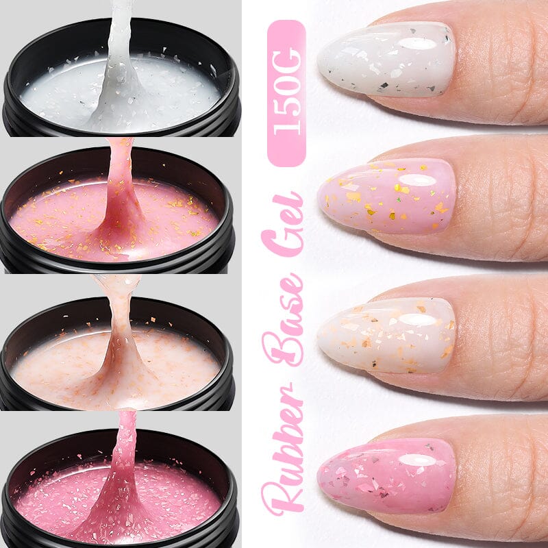 Glitter Rubber Base Gel 150g - Image 5
