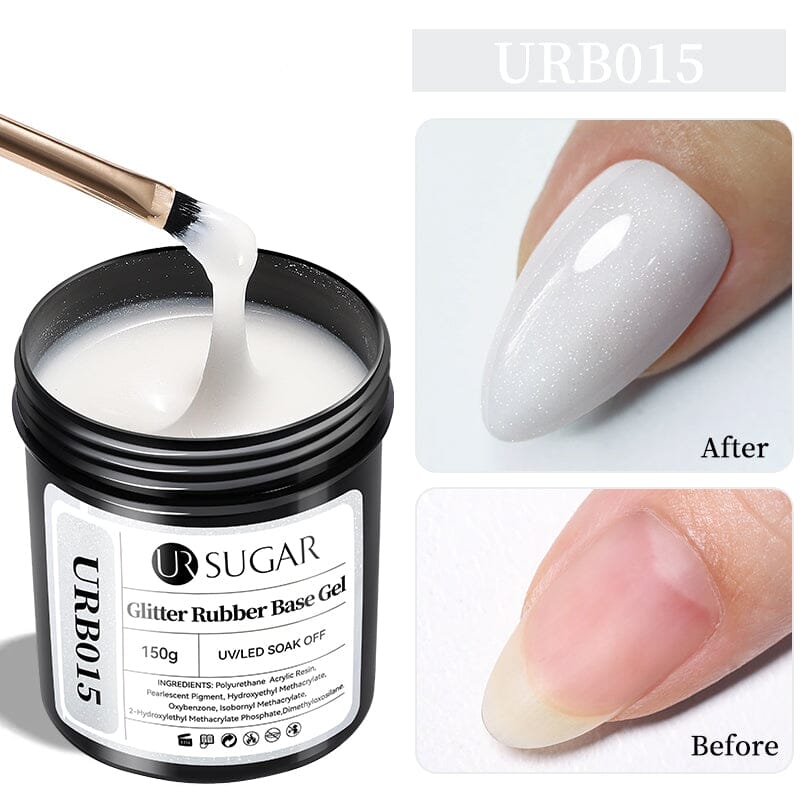 Glitter Rubber Base Gel 150g - Image 9