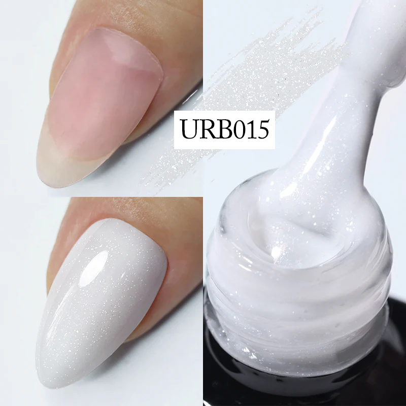 Glitter Rubber Base Gel URB015 7ml - Image 2