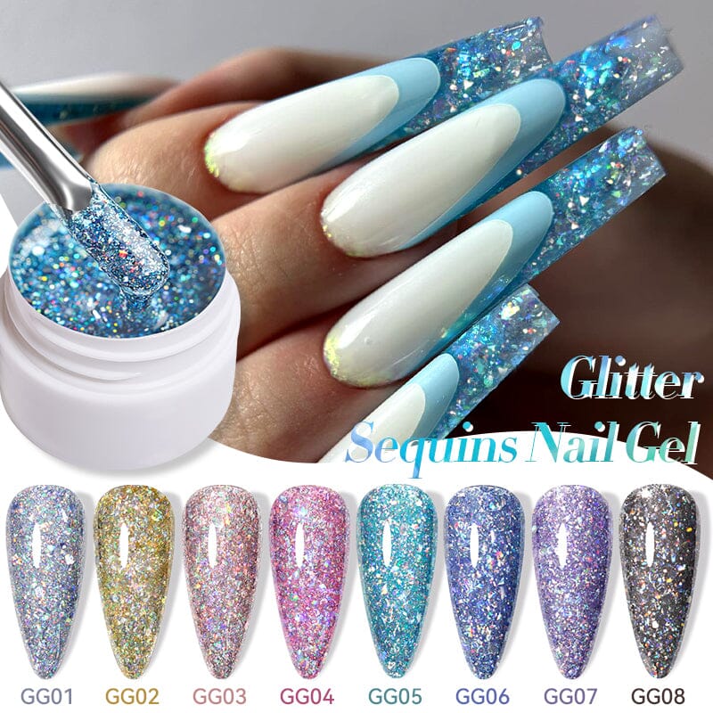 Glitter Sequins Nail Gel 7ml