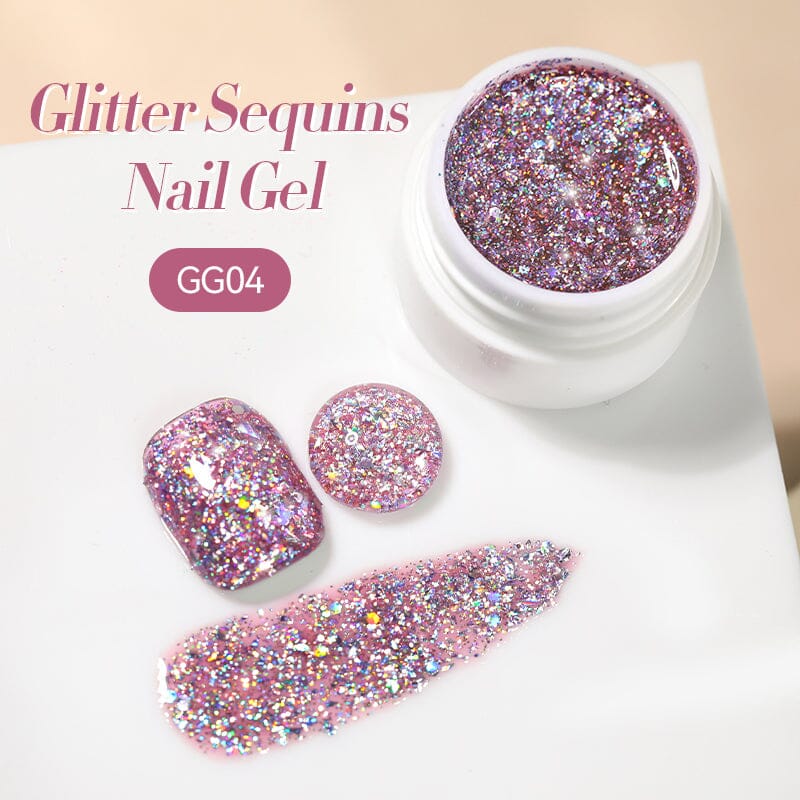 Glitter Sequins Nail Gel 7ml - Image 23