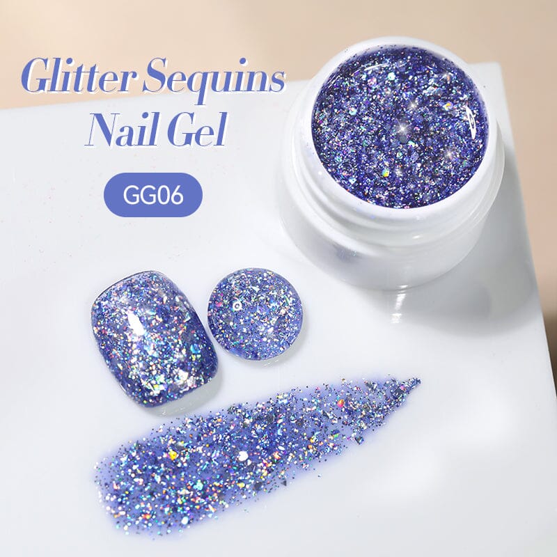 Glitter Sequins Nail Gel 7ml - Image 25