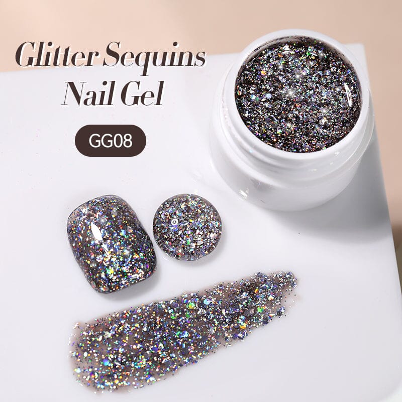 Glitter Sequins Nail Gel 7ml - Image 27