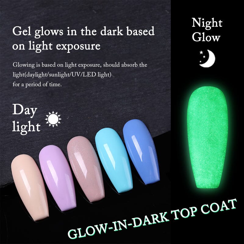 Glow-in-dark Top Coat 7.5ml - Image 16