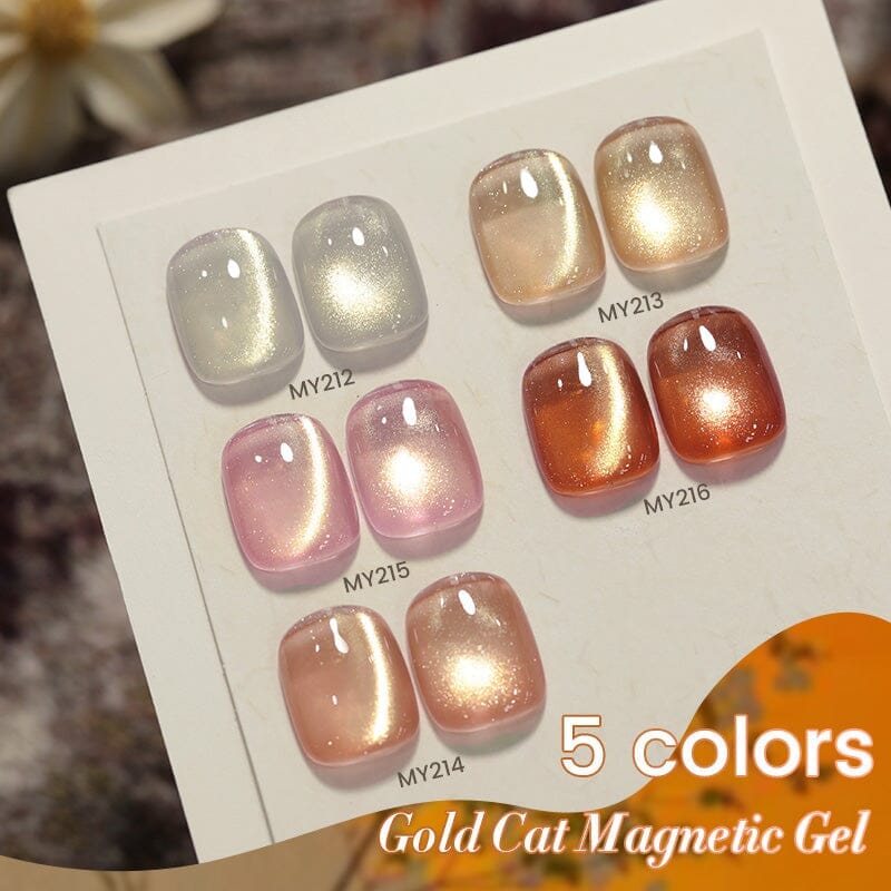 Gold Cat Magnetic Gel MY215 Classic Poetry 10ml - Image 5