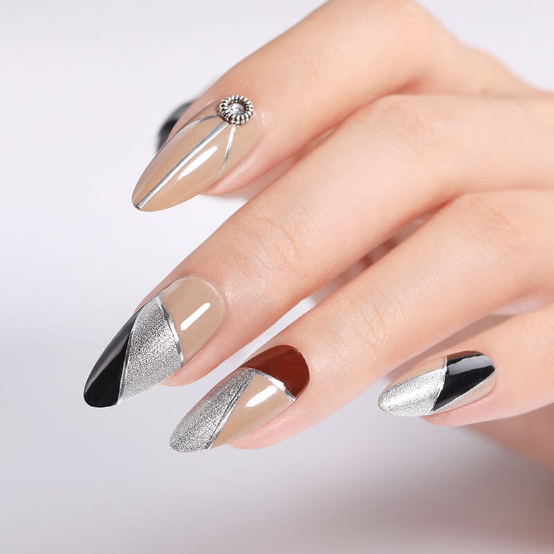 Gold Metallic Drawing Gel MD01 5ml - Image 3