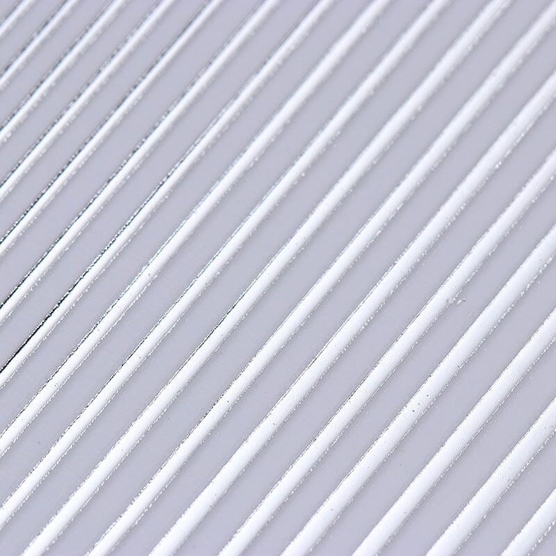 Gold Silver Lines Nail Sticker - Image 9