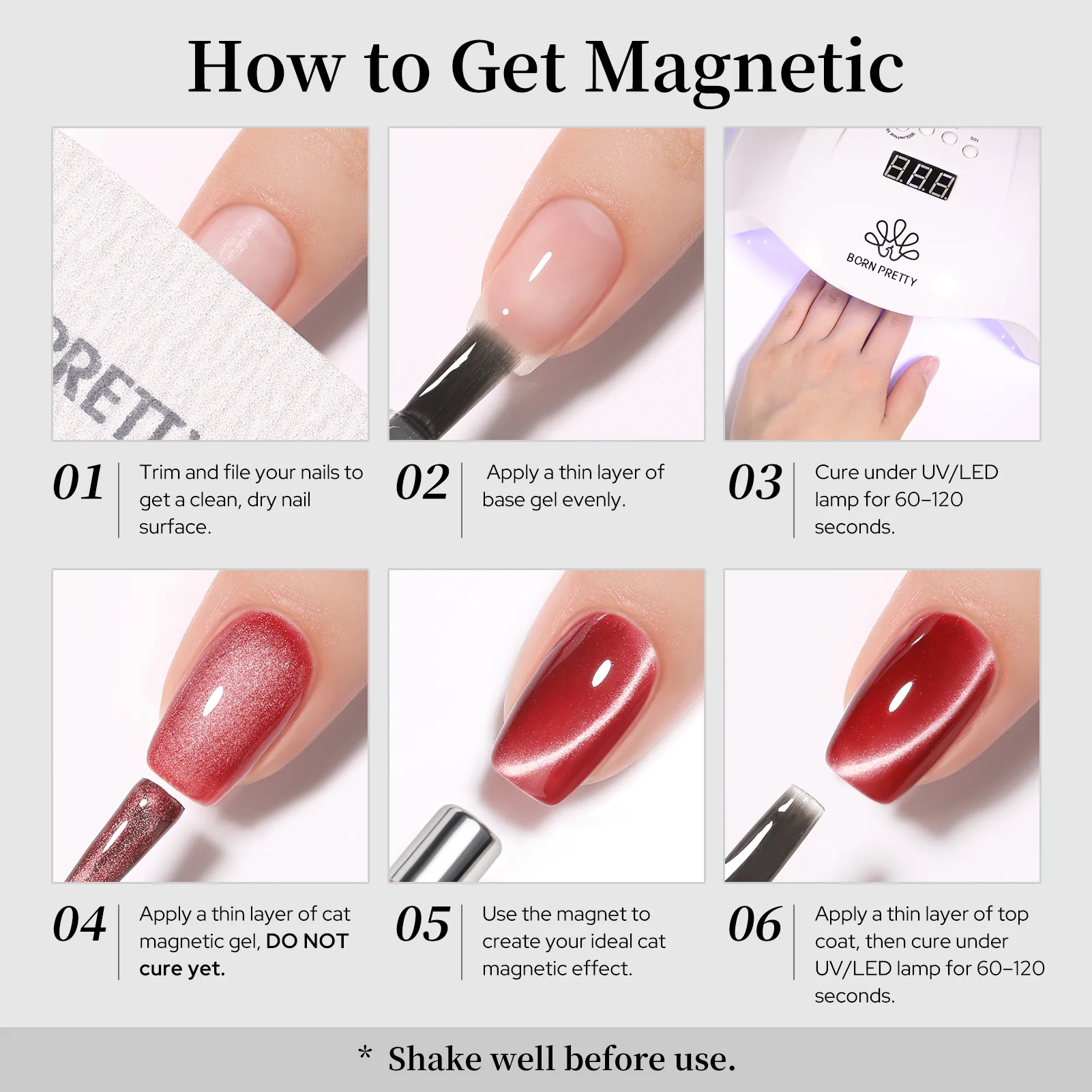 Golden Cat Magnetic Gel MY561 Twilight Blue 15ml - Image 7