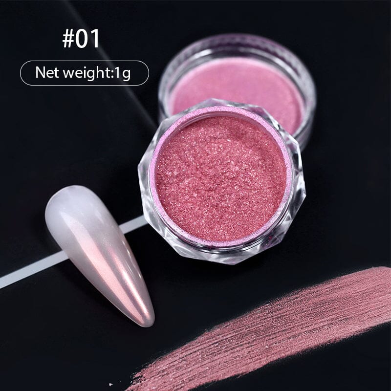 Gradient Pearly Mirror Nail Powder - Image 20