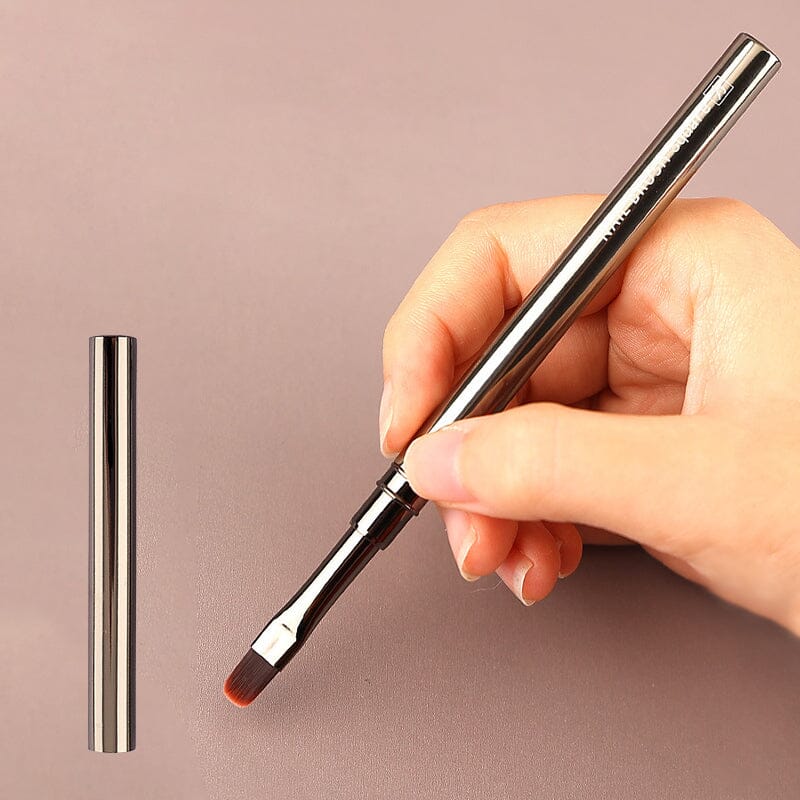 Gray Metal Handle Nail Brush - Image 4