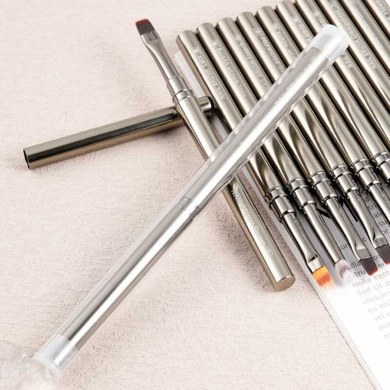 Gray Metal Handle Nail Brush - Image 5