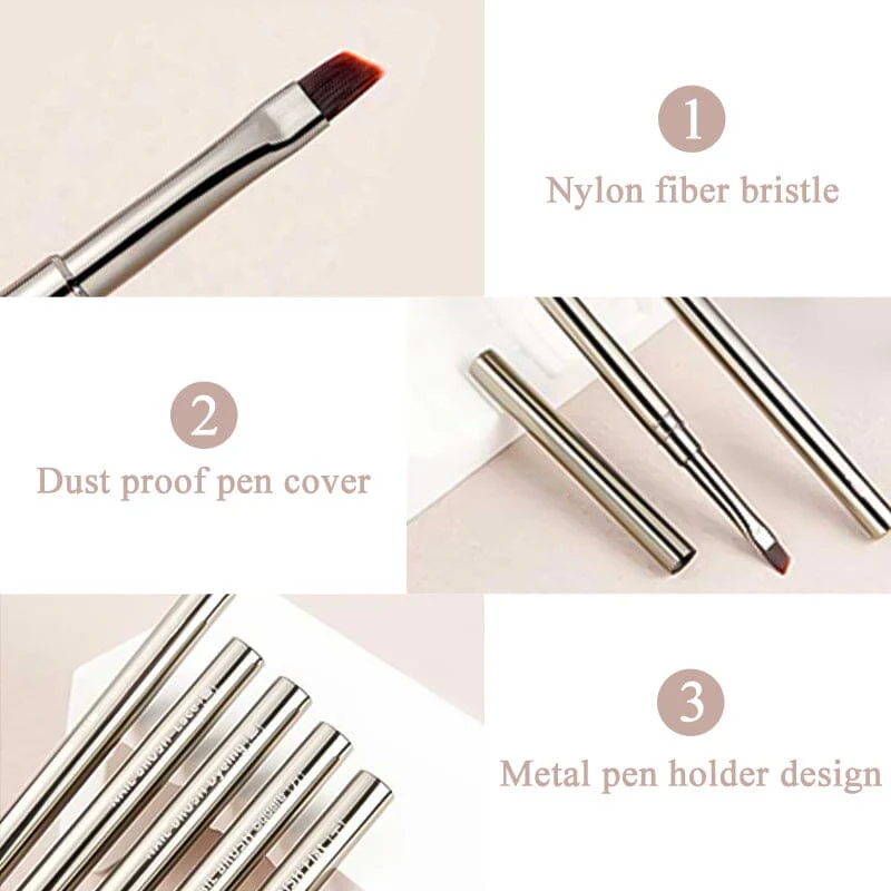 Gray Metal Handle Nail Brush - Image 6