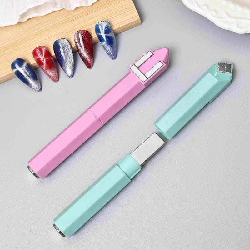 Pink 4 in 1 Rhombus Multifunctional Magnet - Image 2