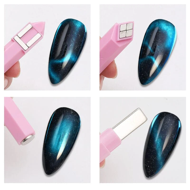 Pink 4 in 1 Rhombus Multifunctional Magnet - Image 3