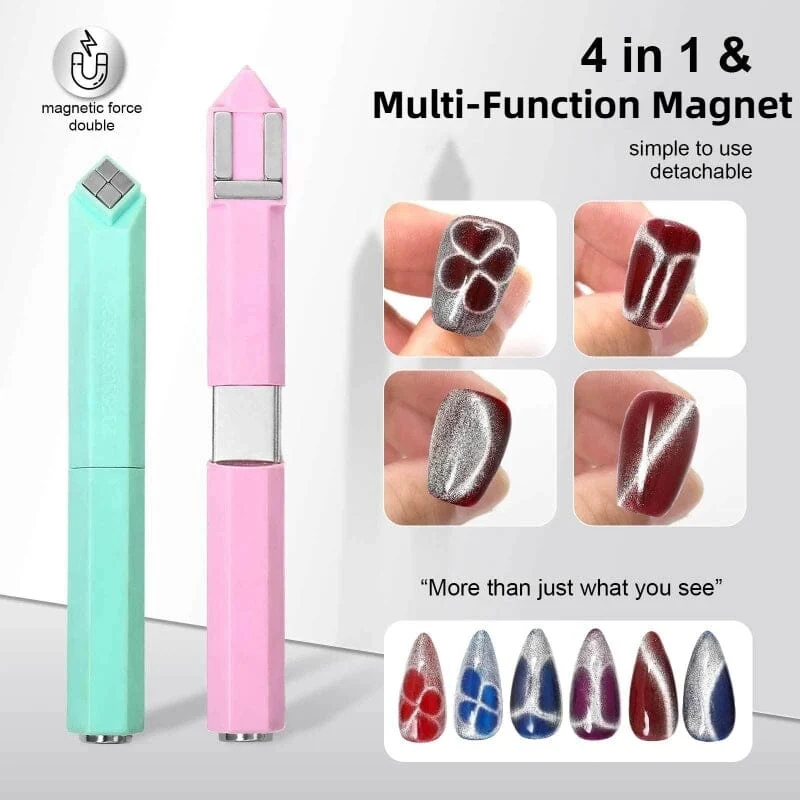 Pink 4 in 1 Rhombus Multifunctional Magnet - Image 5