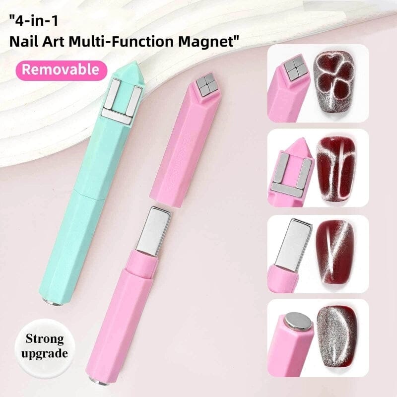 Pink 4 in 1 Rhombus Multifunctional Magnet - Image 7