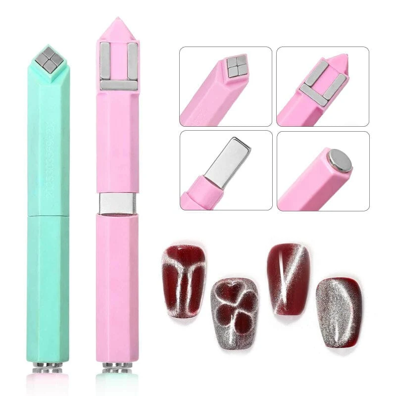 Pink 4 in 1 Rhombus Multifunctional Magnet - Image 8
