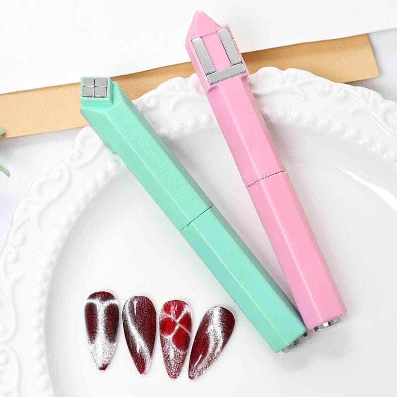 Pink 4 in 1 Rhombus Multifunctional Magnet - Image 9