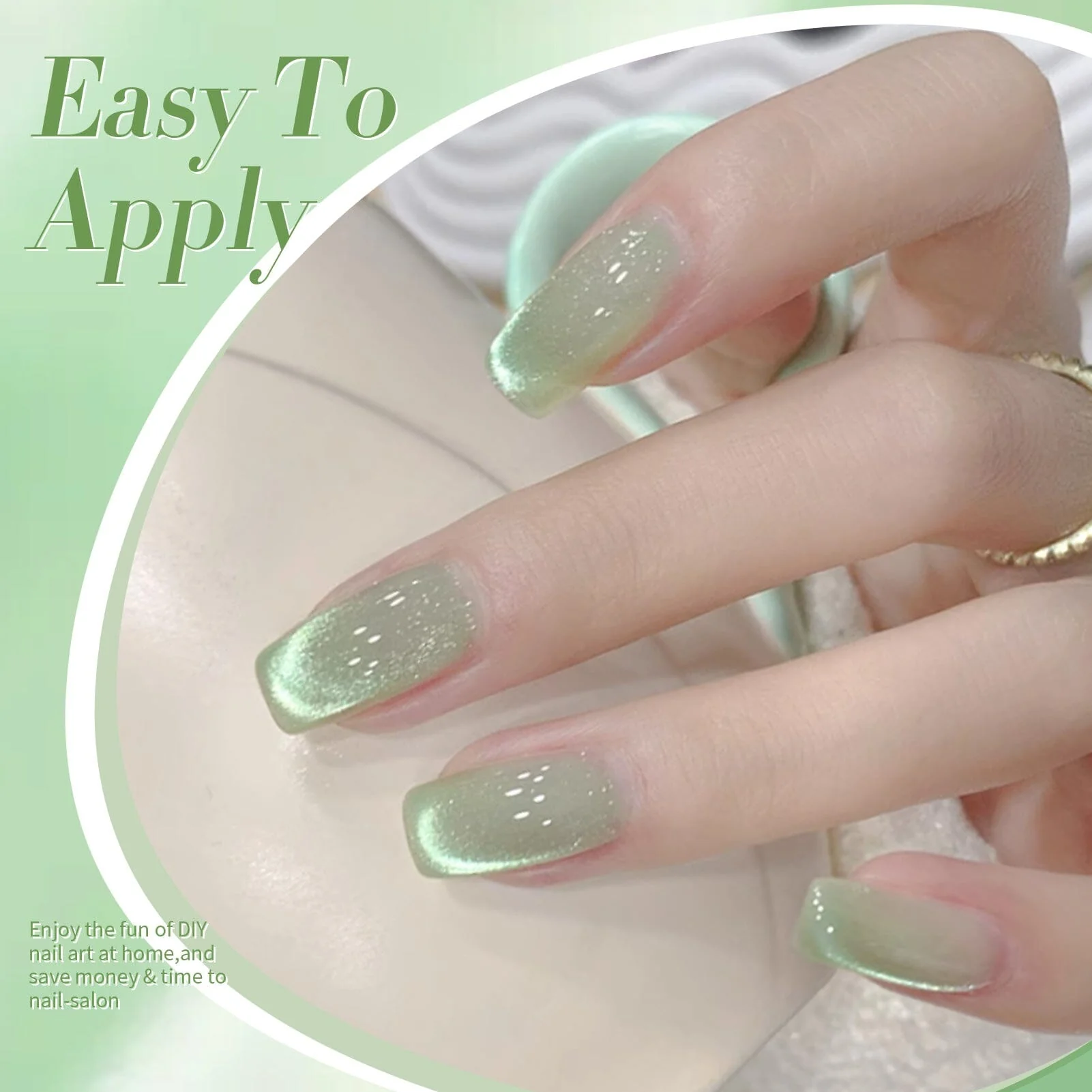 Green Cat Magnetic Gel MY224 Wizard of Oz 15ml - Image 4