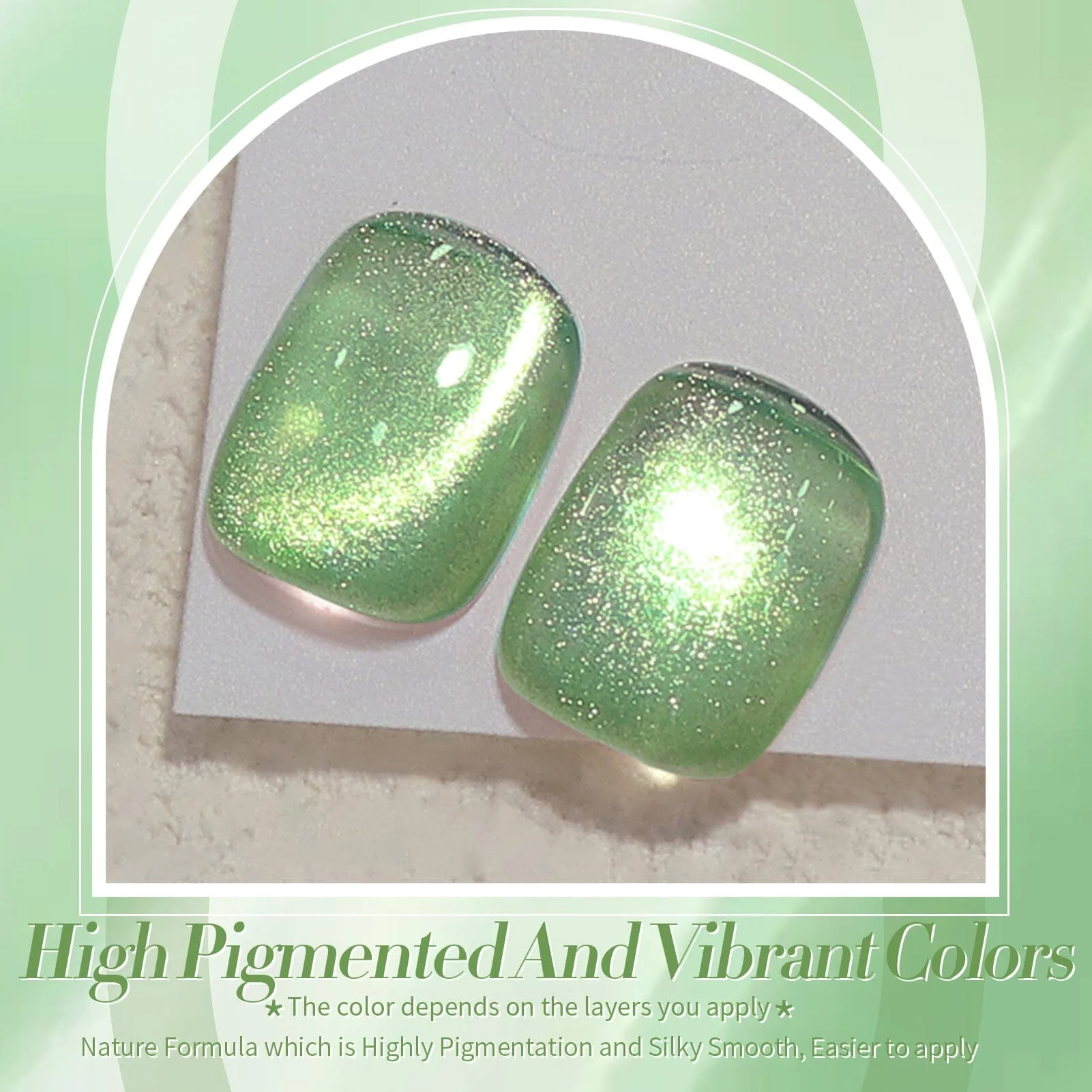Green Cat Magnetic Gel MY224 Wizard of Oz 15ml - Image 7