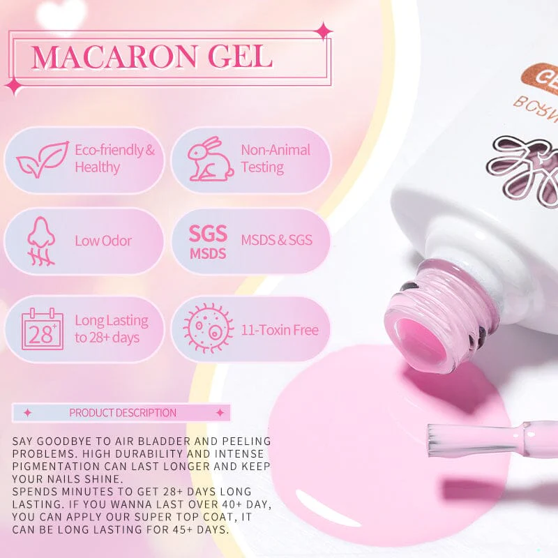 Color Gel Polish CG032 10ml - Image 9