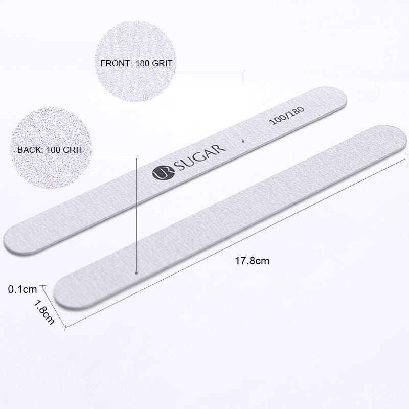 Grit Wooden Nail File 100/180 - Image 9