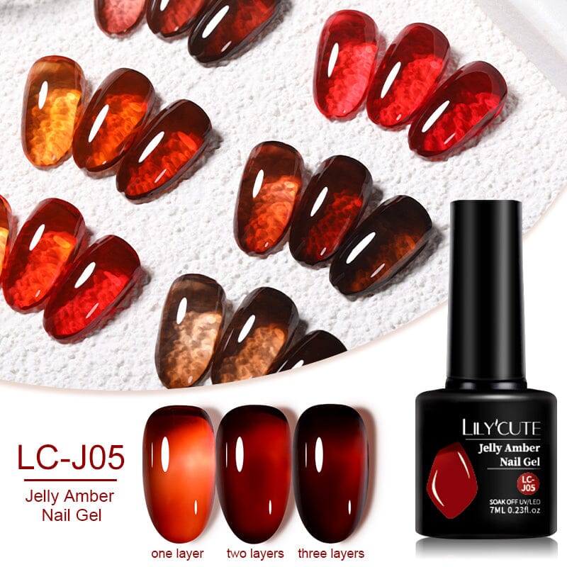 Jelly Amber Nail Gel 7ml - Image 11