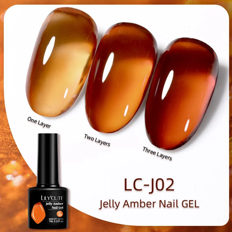 Jelly Amber Nail Gel 7ml - Image 16