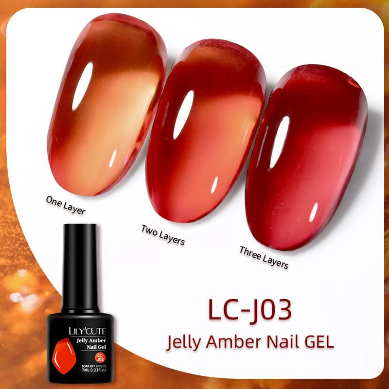 Jelly Amber Nail Gel 7ml - Image 17