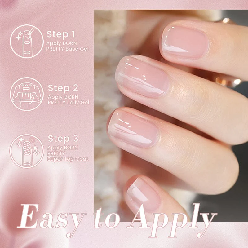 Jelly Gel Polish JN14 10ml - Image 4