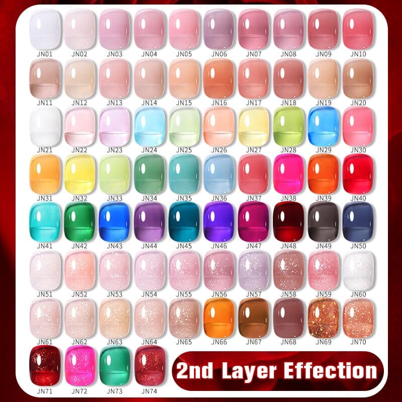 Jelly Gel Polish JN48 10ml - Image 7