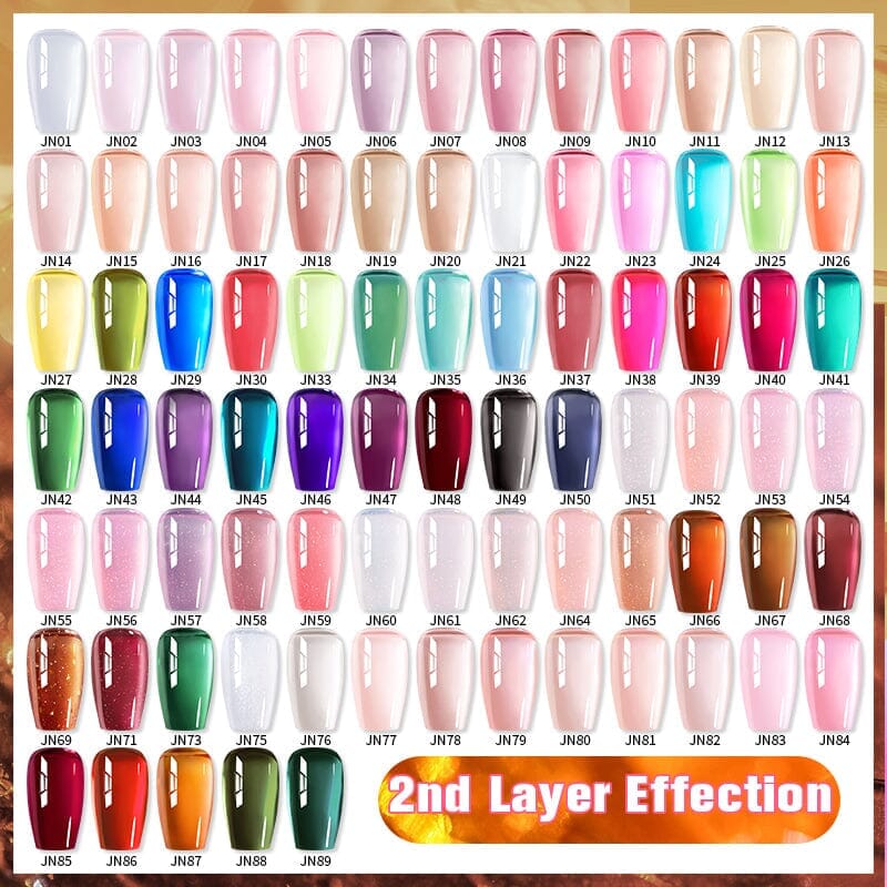 Jelly Gel Polish JN75-JN89 10ml - Image 6