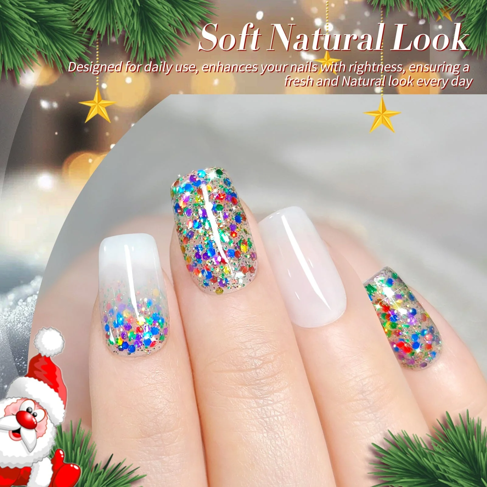 Jelly Gel Polish TS03 Christmas Wreath 15ml - Image 4