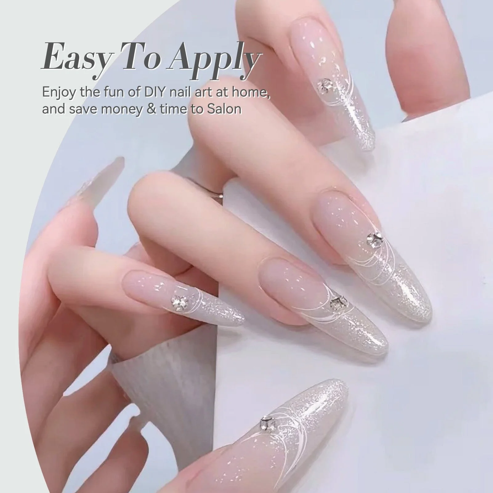 Jelly Gel Polish TS05 Moonlight Milk 15ml - Image 2