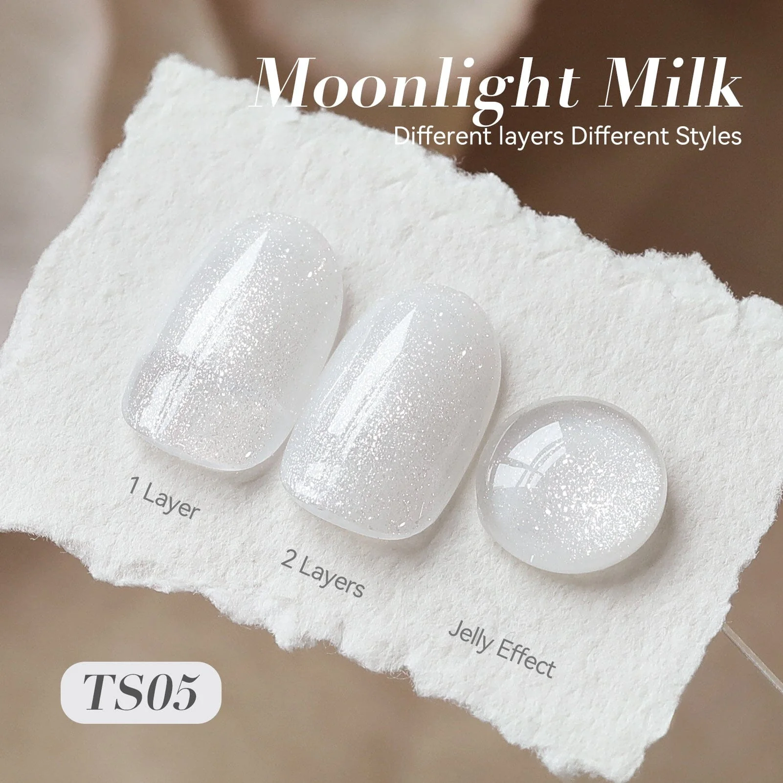 Jelly Gel Polish TS05 Moonlight Milk 15ml - Image 5