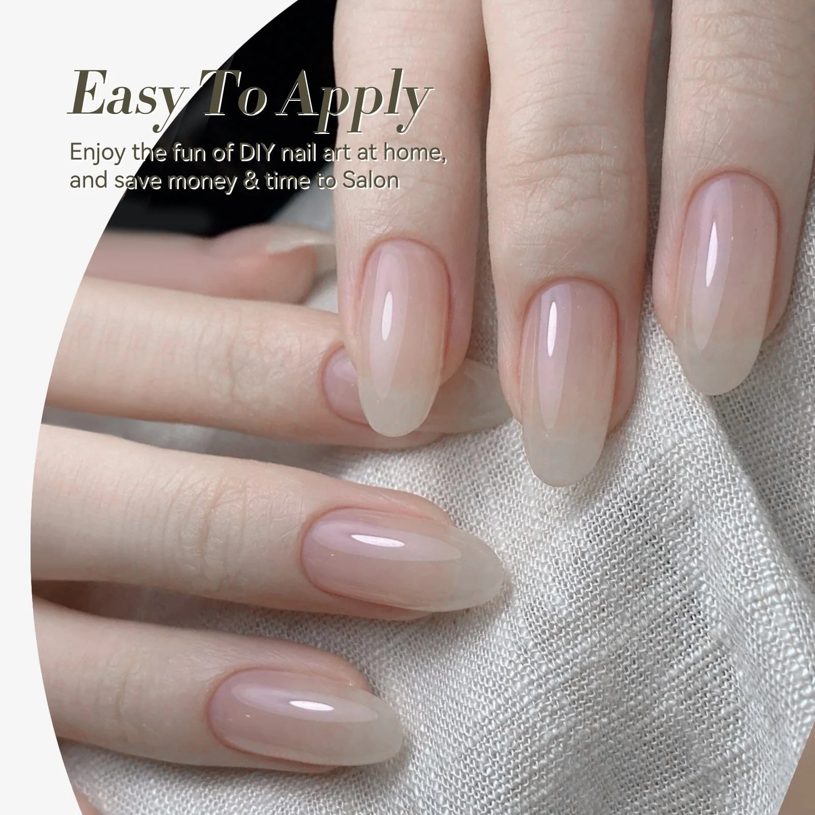 Jelly Gel Polish TS07 Slate Light 15ml - Image 3
