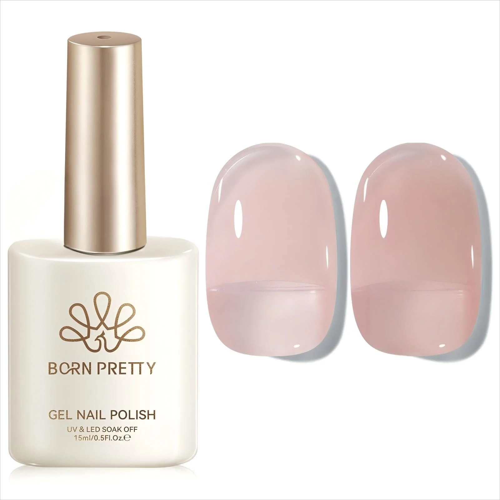 Jelly Gel Polish TS09 Muted Blush 15ml