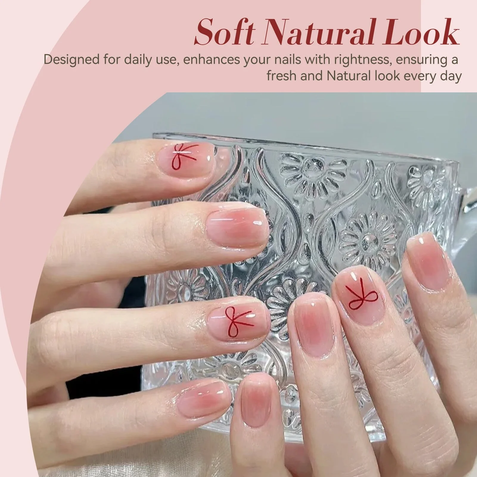 Jelly Gel Polish TS10 Rosewood 15ml - Image 3