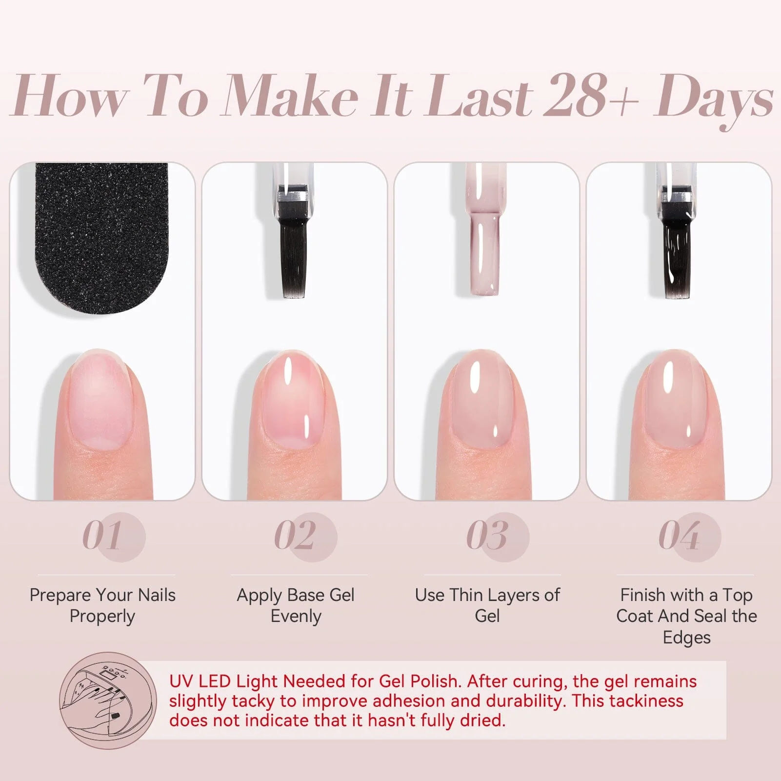 Jelly Gel Polish TS18 Rosewater 15ml - Image 5