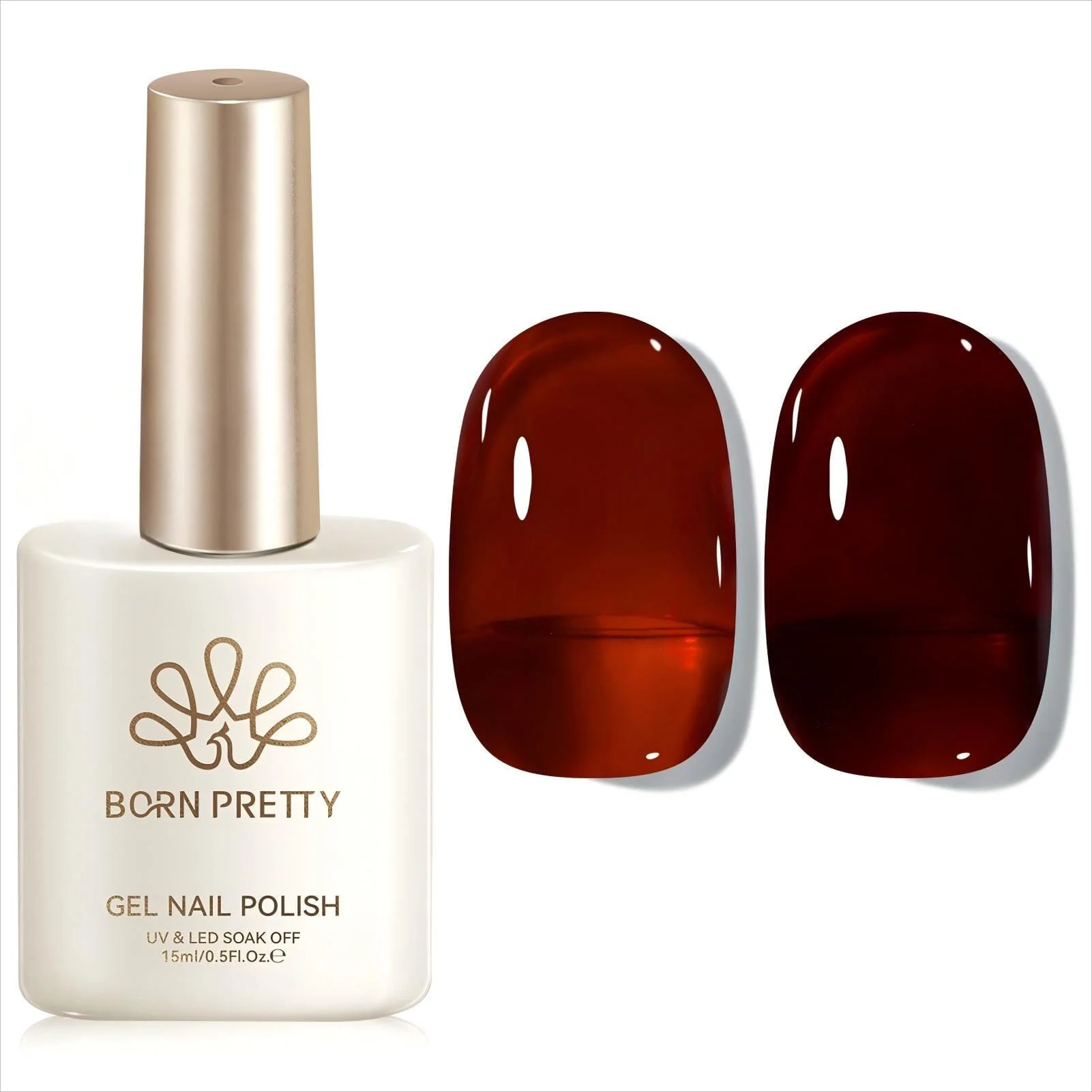Jelly Gel Polish TS24 Scarlet Heat 15ml