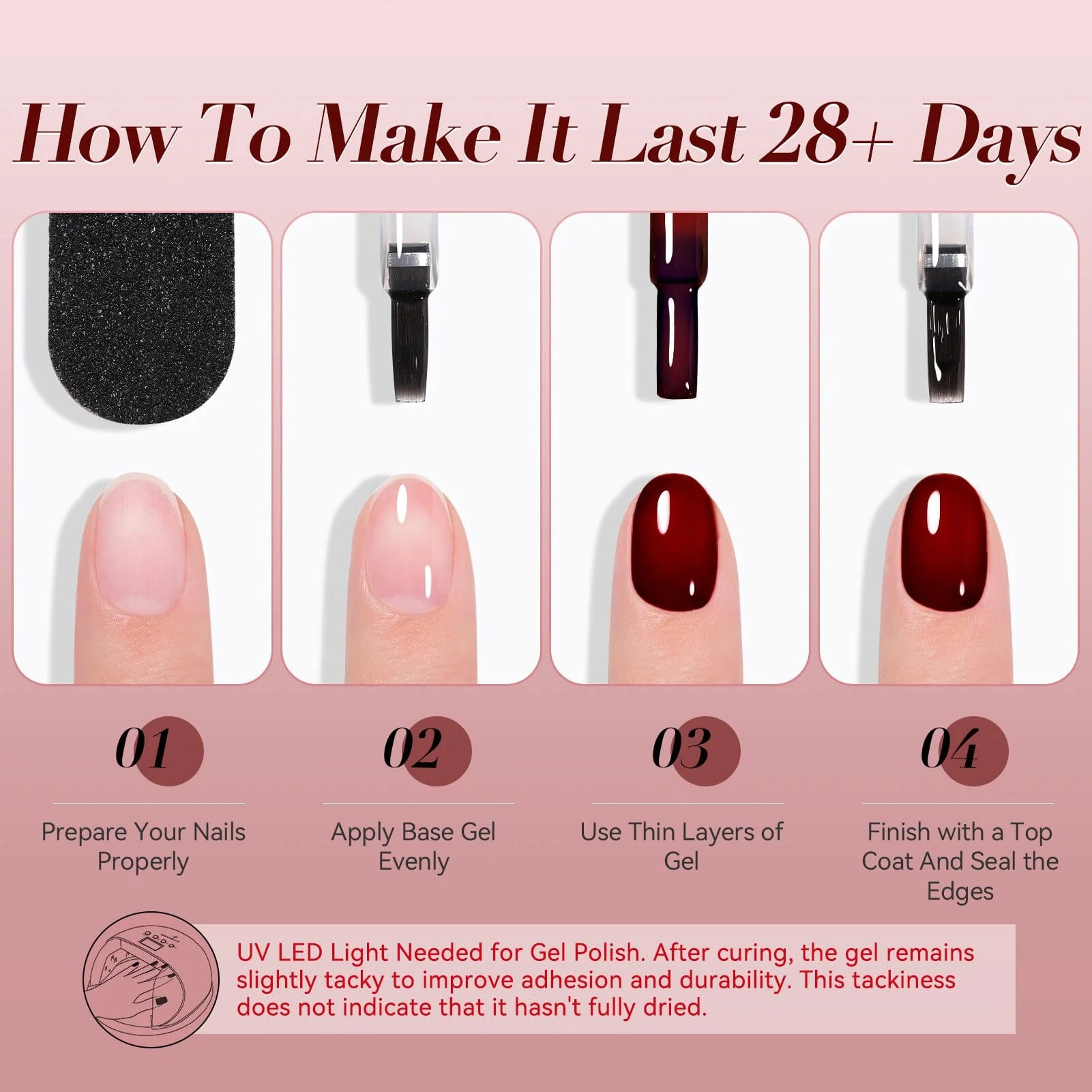 Jelly Gel Polish TS24 Scarlet Heat 15ml - Image 6