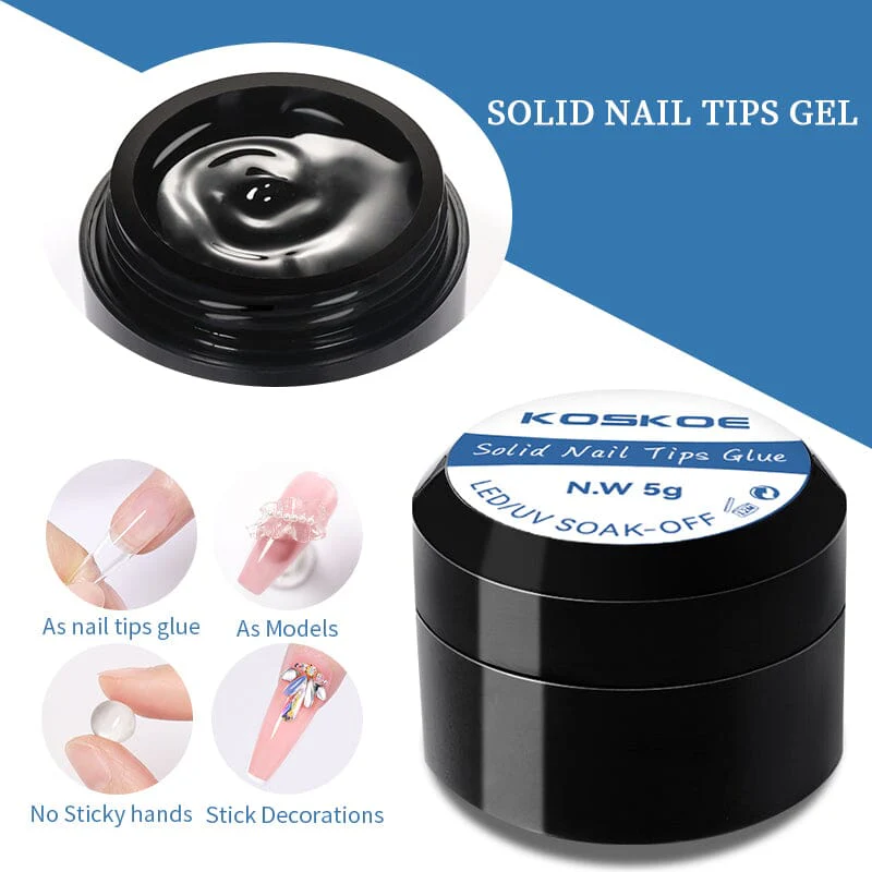 Solid Nail Tips Gel 5g - Image 18