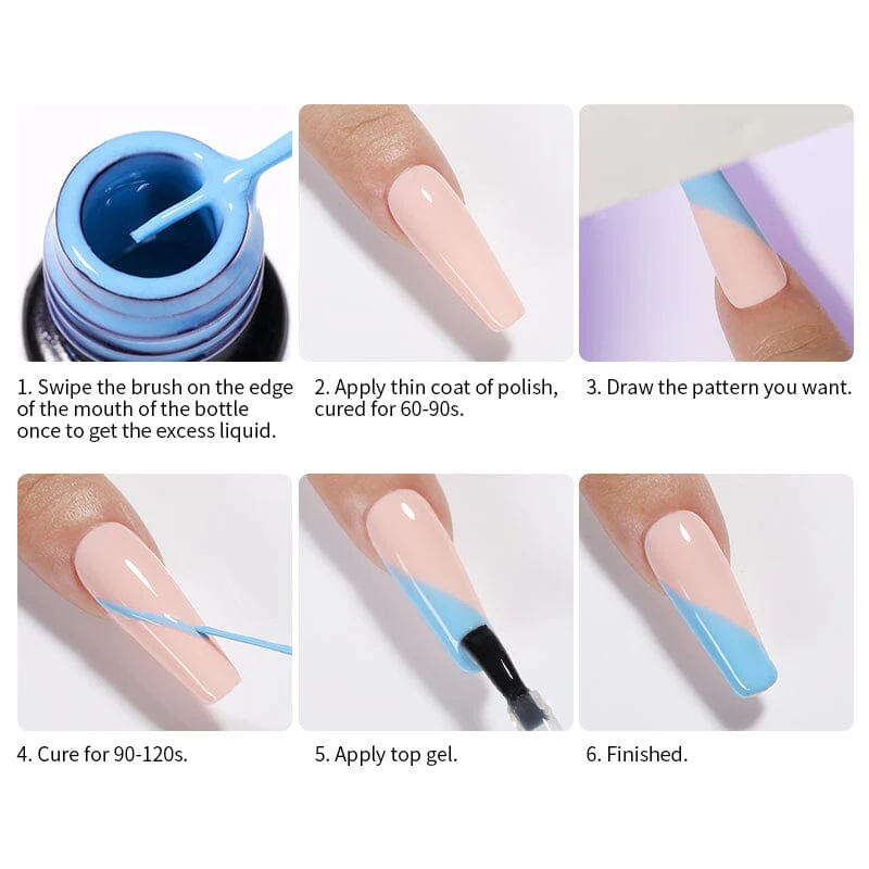 Line Nail Gel 5ml - Image 7