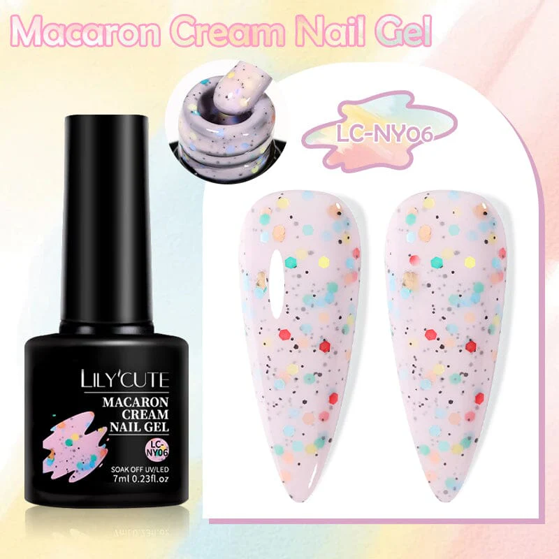 Macaron Cream Nail Gel Polish 7ml - Image 20