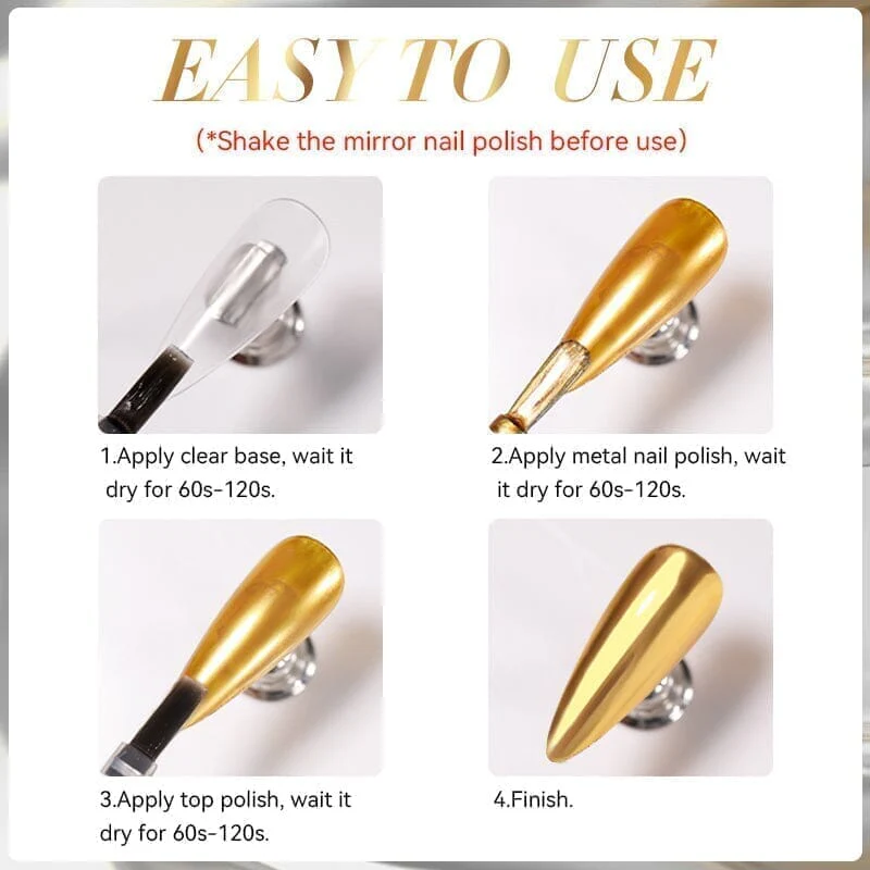 Metal Nail Polish JS11 7ml - Image 9